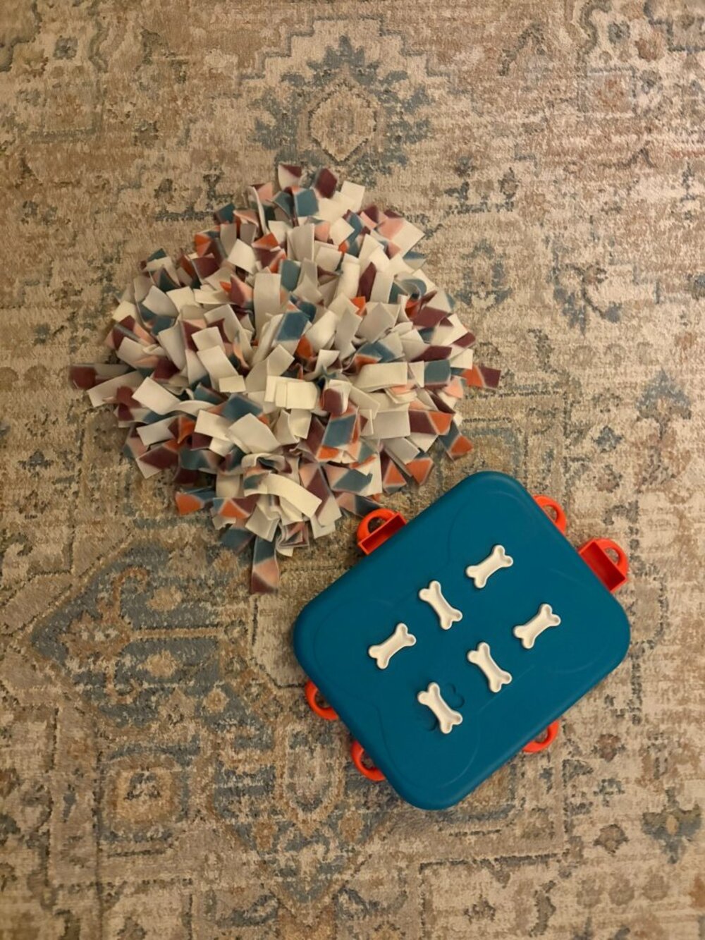 Dog Enrichment Toy Bundle – Snuffle Mat + Puzzle